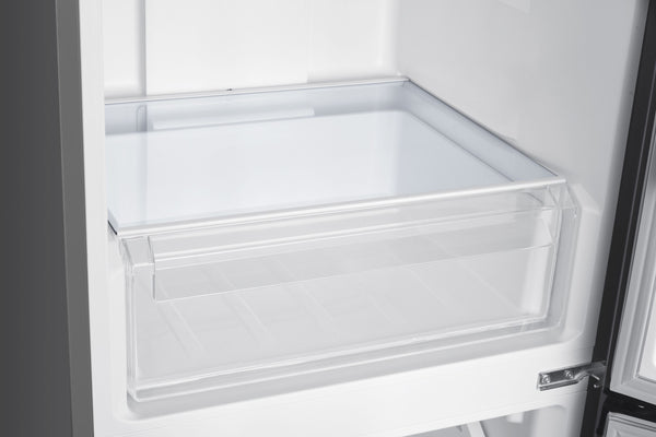 Kühlschrank mit Gefrierer 290L grau