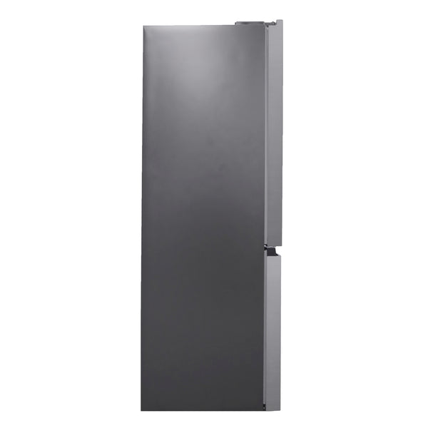 Frigorifero con congelatore 362L grigio argento