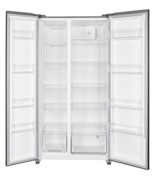 Kühlschrank mit Gefrierer 532L grau