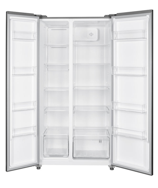Kühlschrank mit Gefrierer 532L grau