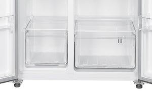 Kühlschrank mit Gefrierer 532L grau