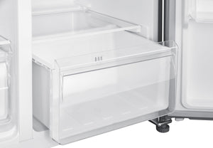 Kühlschrank mit Gefrierer 532L grau