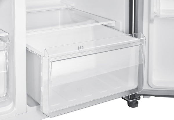Kühlschrank mit Gefrierer 532L grau