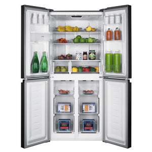 Kühlschrank mit Gefrierer und Wasserspender 419L