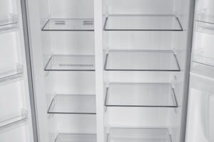 Refrigerator with freezer and water dispenser 439L