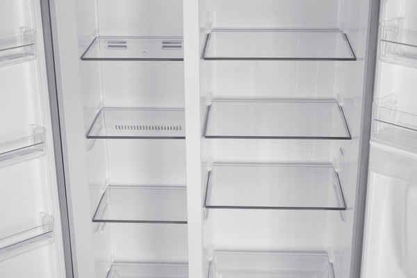 Refrigerator with freezer and water dispenser 439L