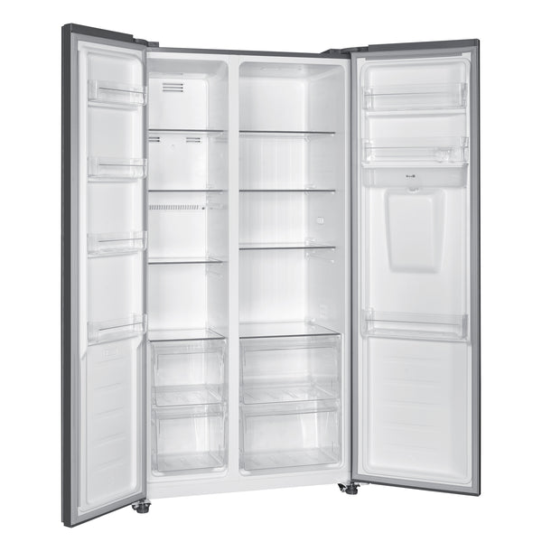 Refrigerator with freezer and water dispenser 439L