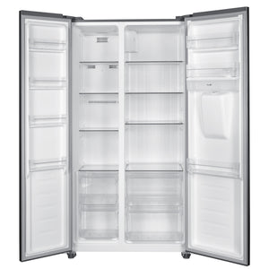 Refrigerator with freezer and water dispenser 439L
