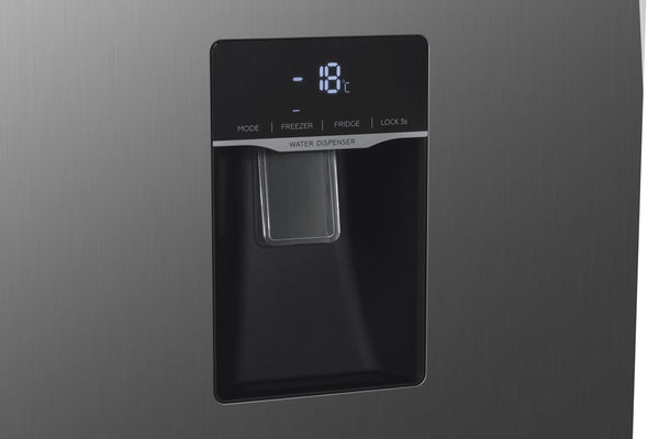 Refrigerator with freezer and water dispenser 439L