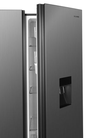 Refrigerator with freezer and water dispenser 439L