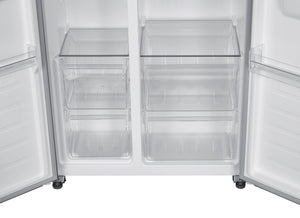 Refrigerator with freezer and water dispenser 439L