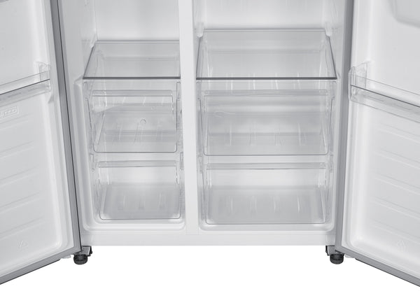 Refrigerator with freezer and water dispenser 439L