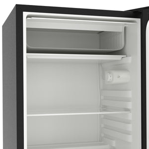 Kühlschrank mit Gefrierfach 127L schwarz