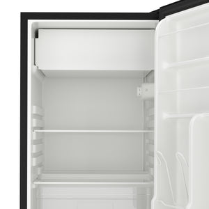 Kühlschrank mit Gefrierfach 127L schwarz