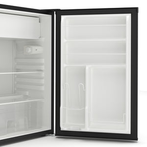 Kühlschrank mit Gefrierfach 127L schwarz