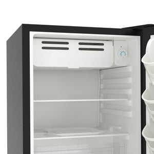 Kühlschrank mit Gefrierfach 70L schwarz