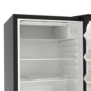 Kühlschrank mit Gefrierfach 70L schwarz