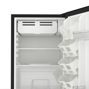 Kühlschrank mit Gefrierfach 70L schwarz