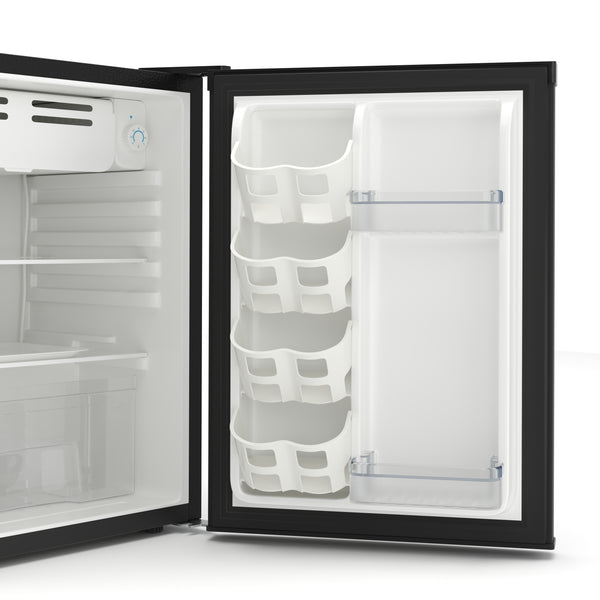 Kühlschrank mit Gefrierfach 70L schwarz