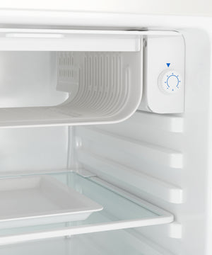Kühlschrank mit Gefrierfach 70L weiss
