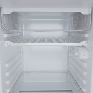 Kühlschrank mit Gefrierfach 90L rot