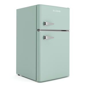 Frigorifero HOLO 90L color menta con scomparto congelatore
