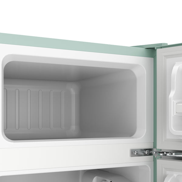 Frigorifero HOLO 90L color menta con scomparto congelatore