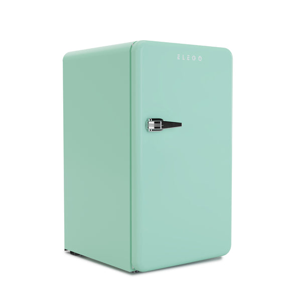 Kühlschrank mit Gefrierfach Retro 90L mint