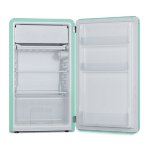 Kühlschrank mit Gefrierfach Retro 90L mint