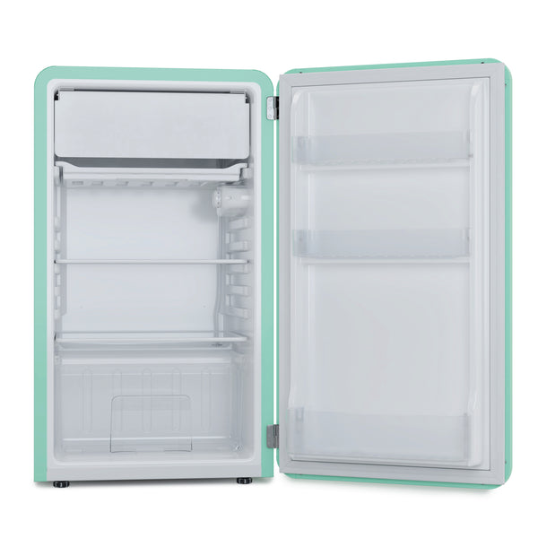 Kühlschrank mit Gefrierfach Retro 90L mint