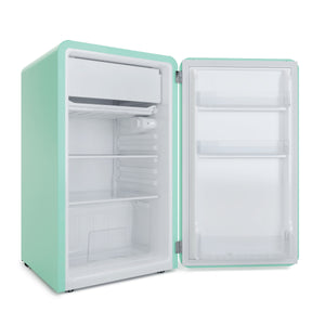 Kühlschrank mit Gefrierfach Retro 90L mint