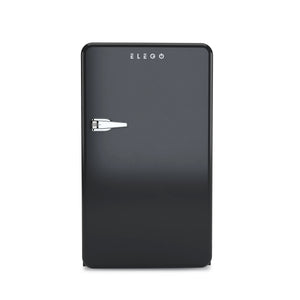 Kühlschrank mit Gefrierfach Retro 90L schwarz