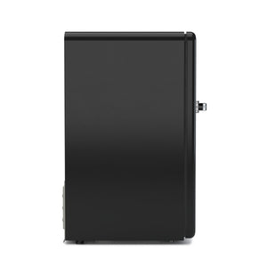 Kühlschrank mit Gefrierfach Retro 90L schwarz