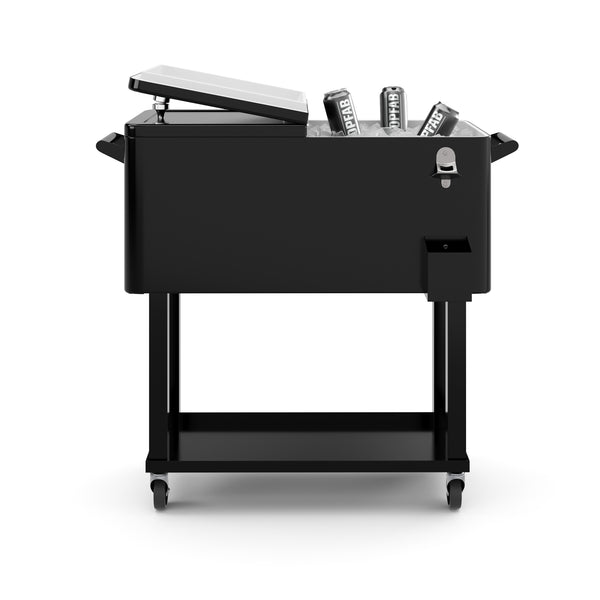 Carrello refrigerato/carrello di servizio LORD nero