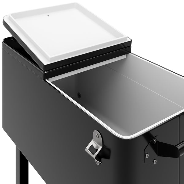 Carrello refrigerato/carrello di servizio LORD nero