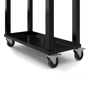 Carrello refrigerato/carrello di servizio LORD nero