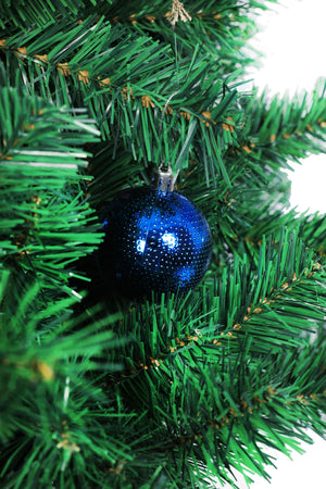 Künstlicher Weihnachtsbaum 180 cm mit Weihnachtsschmuck