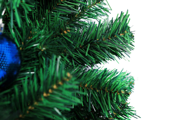 Künstlicher Weihnachtsbaum 180 cm mit Weihnachtsschmuck