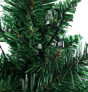 Künstlicher Weihnachtsbaum 60 cm mit Lichterkette