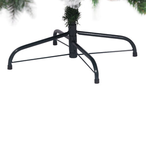 Künstlicher Weihnachtsbaum mit Schnee 150 cm