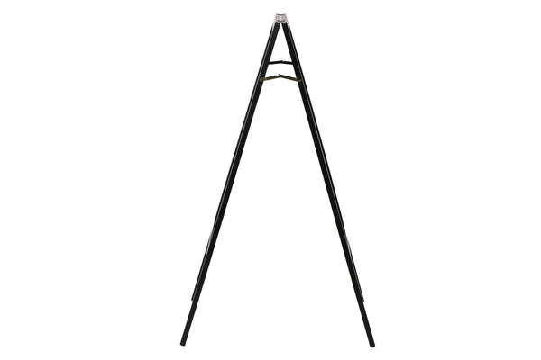 Cartello stradale con lavagna, 118 x 61 cm, nero