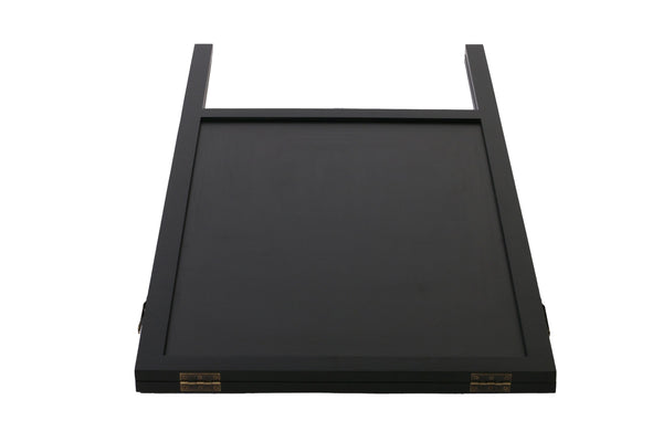 Cartello stradale con lavagna, 118 x 61 cm, nero