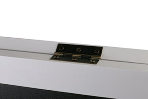 Cartello stradale con lavagna, 118 x 61 cm, bianco