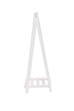 Cartello da marciapiede con lavagna e mensola, 110 x 41 cm, bianco