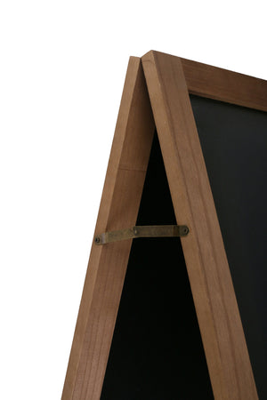 Cartello stradale, lavagna, 118 x 61 cm, marrone