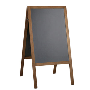 Cartello stradale, lavagna, 118 x 61 cm, marrone