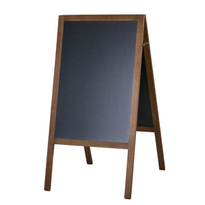 Cartello stradale, lavagna, 118 x 61 cm, marrone