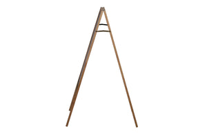 Cartello stradale, lavagna, 118 x 61 cm, marrone