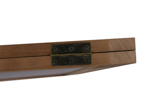 Cartello stradale, lavagna, 118 x 61 cm, marrone
