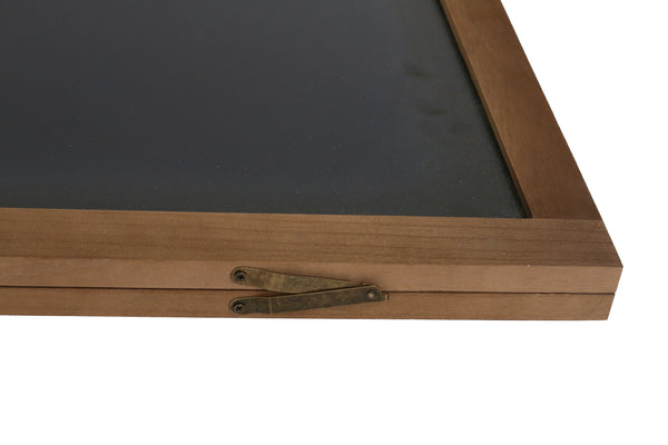 Cartello stradale, lavagna, 118 x 61 cm, marrone